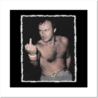 Phil collins///aesthetic art for fans Posters and Art